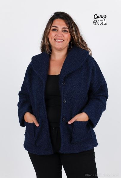 Picture of CURVY GIRL COAT JACKET